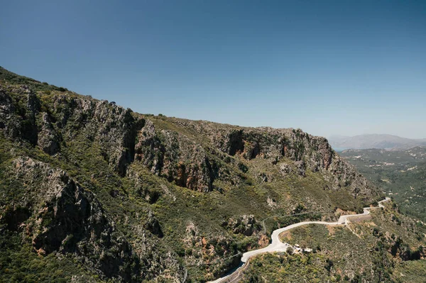 Високі Скелі Ущелині Тополіа Крит Греція — стокове фото