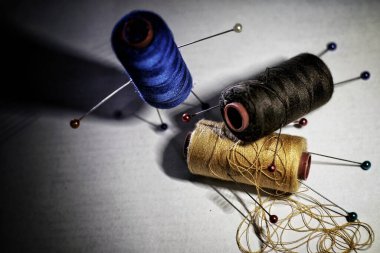 Bir iplik yumağının fotoğrafı