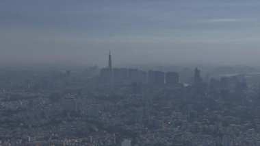 Asya şehrinin hava kalitesi sorunu, kentsel hava kirliliği, tozlu atmosfer, küresel çevre sorunudur. Büyük şehir Ho chi Minh, Vietnam 'da sağlıklı bir tehlike oluşturur.