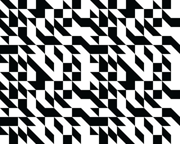 Бесшовный Фон Черного Многоугольного Рисунка Шаблоны Креативного Дизайна — стоковый вектор