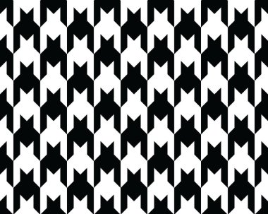 Siyah ve beyaz desenlerin kusursuz arkaplanı, yaratıcı tasarım şablonları