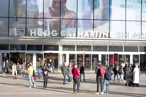 Utrecht Netherlands November 2022 Entrance Hoog Catharijne Large Indoor Shopping — Stock Photo, Image