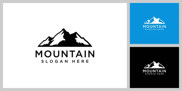 Modelo Design Vetor Logotipo Montanha —  Vetores de Stock