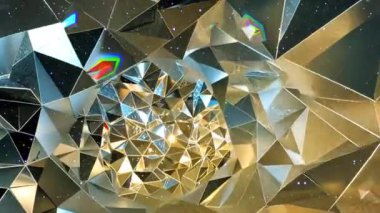 3B canlandırma Geometrik Işık Canlandırması