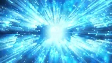 3D Parıldayan yıldız animasyonu