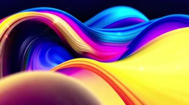 3d soyut renk arkaplanı oluşturuluyor