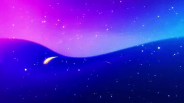 Serin mavi ve mor eğimli arkaplan