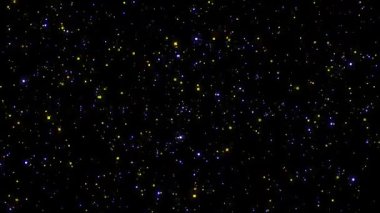 3D altın konfeti parçacıkları oluştur