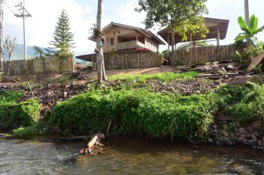 Nan Thailand December 26 2022 Sapan Village resort with luxury and convenience A village in the midst of a natural valley.