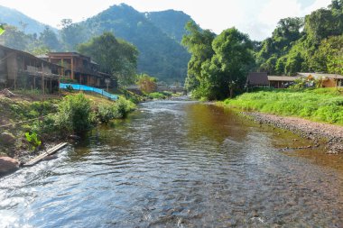 Nan Thailand December 26 2022 Sapan Village resort with luxury and convenience A village in the midst of a natural valley.
