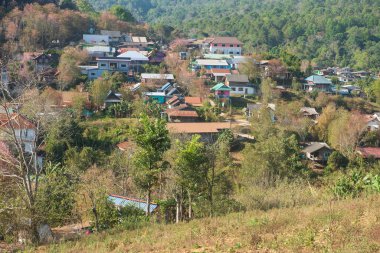 Phitsanulok Thailand January 25 2023 Wat Pa Phuhin Rong kla, Ban Rong Kla, Phu Hin Rong Kla National Park.
