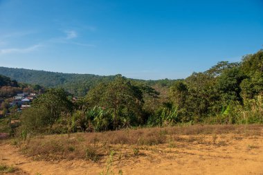 Phitsanulok Thailand January 25 2023 Wat Pa Phuhin Rong kla, Ban Rong Kla, Phu Hin Rong Kla National Park.