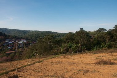 Phitsanulok Thailand January 25 2023 Wat Pa Phuhin Rong kla, Ban Rong Kla, Phu Hin Rong Kla National Park.