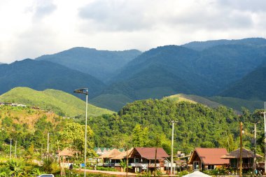 Nan Thailand December 26 2022 Sapan Village resort with luxury and convenience A village in the midst of a natural valley.