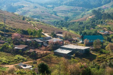 Phitsanulok Thailand January 25 2023 Wat Pa Phuhin Rong kla, Ban Rong Kla, Phu Hin Rong Kla National Park.