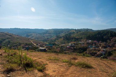 Phitsanulok Thailand January 25 2023 Wat Pa Phuhin Rong kla, Ban Rong Kla, Phu Hin Rong Kla National Park.