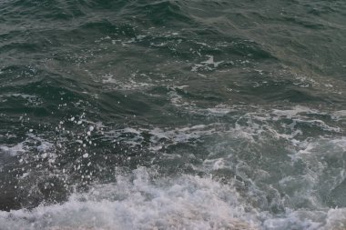 Rayong Tayland 11 Mart 2023 Rayong sahilinde kum ve mavi gökyüzü Rayong Tayland 'da bulut ile