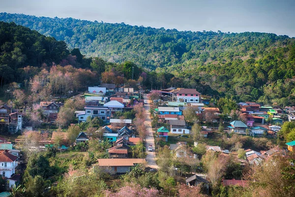 stock image Phitsanulok Thailand January 25 2023 Wat Pa Phuhin Rong kla, Ban Rong Kla, Phu Hin Rong Kla National Park.