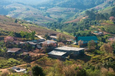 Phitsanulok Thailand January 25 2023 Wat Pa Phuhin Rong kla, Ban Rong Kla, Phu Hin Rong Kla National Park.