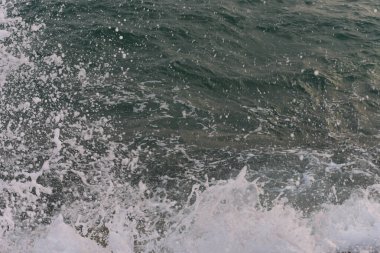 Rayong Tayland 11 Mart 2023 Rayong sahilinde kum ve mavi gökyüzü Rayong Tayland 'da bulut ile