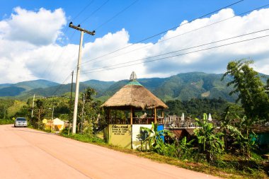 Nan Thailand December 26 2022 Sapan Village resort with luxury and convenience A village in the midst of a natural valley.