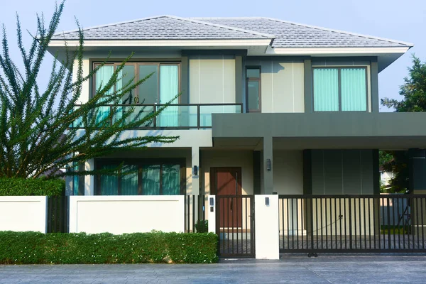 Rayong Tayland 22 Şubat 2023 Tanımlanamayan Lüks Ev Rayong Tayland zengini .