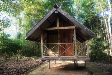 Phitsanulok Thailand January 25 2023 Wat Pa Phuhin Rong kla, Ban Rong Kla, Phu Hin Rong Kla National Park.