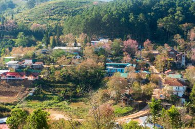 Phitsanulok Thailand January 25 2023 Wat Pa Phuhin Rong kla, Ban Rong Kla, Phu Hin Rong Kla National Park.
