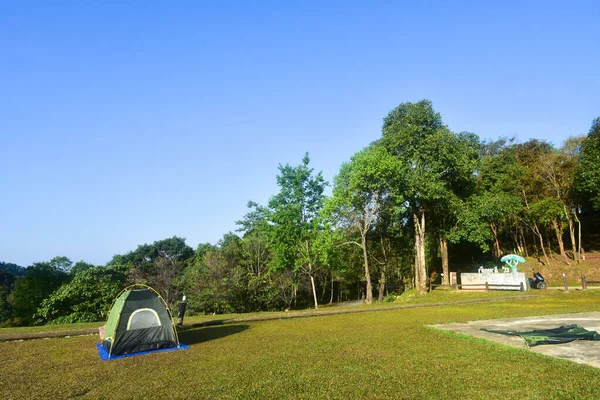 Nan Thailand December 2022 Camping Tents Campground Travel Concept Doi — Foto de Stock