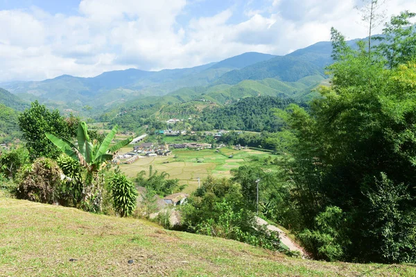 Nan Thailand December 2022 Sapan Village Village Midst Natural Valley —  Fotos de Stock