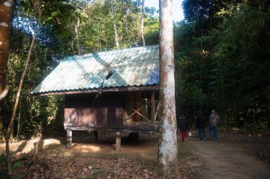 Phitsanulok Thailand January 25 2023 Wat Pa Phuhin Rong kla, Ban Rong Kla, Phu Hin Rong Kla National Park.