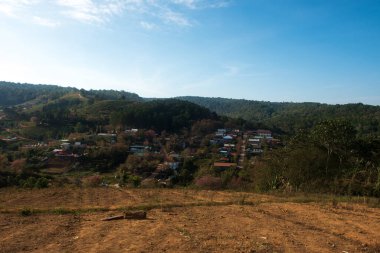 Phitsanulok Thailand January 25 2023 Wat Pa Phuhin Rong kla, Ban Rong Kla, Phu Hin Rong Kla National Park.