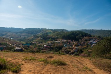 Phitsanulok Thailand January 25 2023 Wat Pa Phuhin Rong kla, Ban Rong Kla, Phu Hin Rong Kla National Park.
