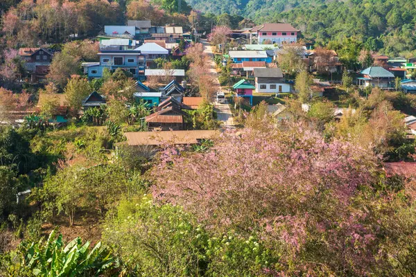 Phitsanulok Thailand January 25 2023 Wat Pa Phuhin Rong kla, Ban Rong Kla, Phu Hin Rong Kla National Park.