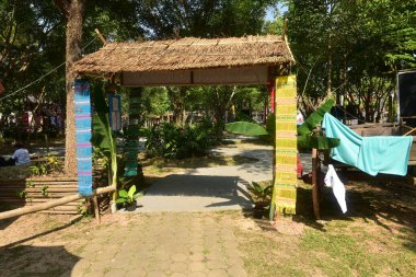 Chiang Rai Tayland 28 Aralık 2022 ASEAN Çiçek Festivali Chiang Rai 2022