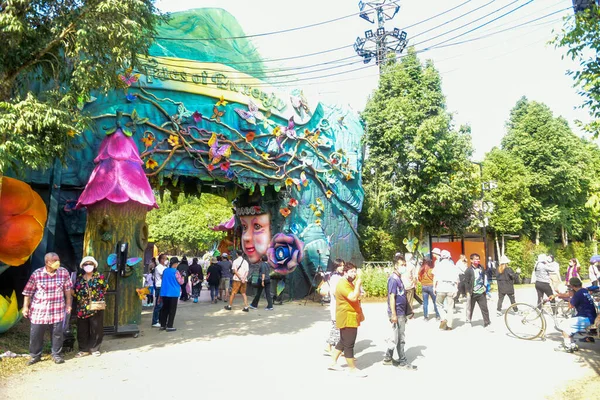 Chiang Rai Thaïlande Décembre 2022 Asean Flower Festival Chiang Rai — Photo