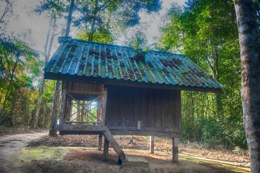 Phitsanulok Thailand January 25 2023 Wat Pa Phuhin Rong kla, Ban Rong Kla, Phu Hin Rong Kla National Park.