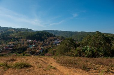 Phitsanulok Thailand January 25 2023 Wat Pa Phuhin Rong kla, Ban Rong Kla, Phu Hin Rong Kla National Park.