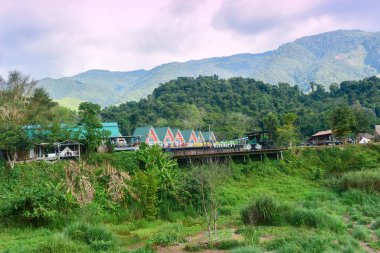 Nan Thailand December 26 2022 Sapan Village resort with luxury and convenience A village in the midst of a natural valley.