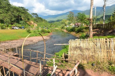Nan Thailand December 26 2022 Sapan Village resort with luxury and convenience A village in the midst of a natural valley.