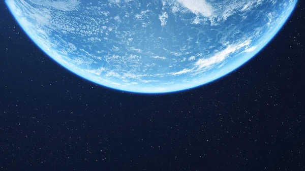 Planète Terre Vue Espace — Photo