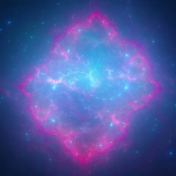 Nebulosa Nello Spazio Profondo — Foto Stock