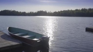 Ontario kırsal kesimlerinde güneşli bir yaz