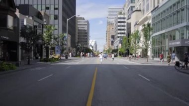 2016 yazında trafik nedeniyle Toronto caddeleri kapalı