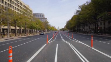 Washington DC trafiğinde ve arabalarda video çekimi