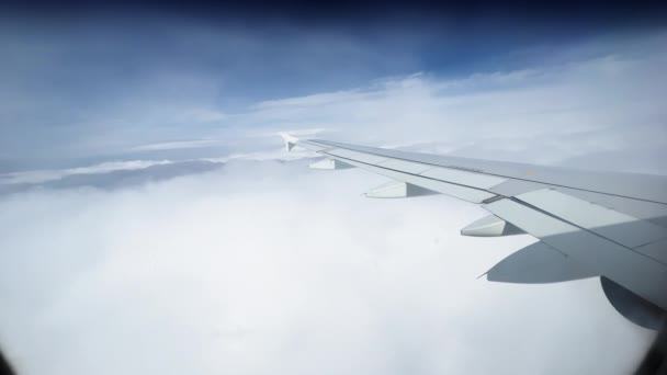 Uçaktan Kalkan Uçağın Görüntüsü — Stok video