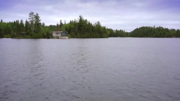 Ontário Lago Rural Verão Ensolarado — Vídeo de Stock