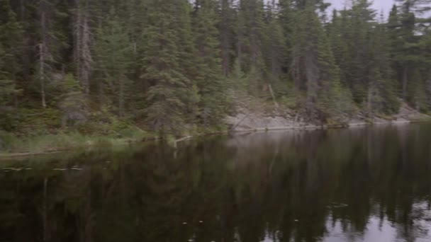 オンタリオ州の田舎湖夏 — ストック動画