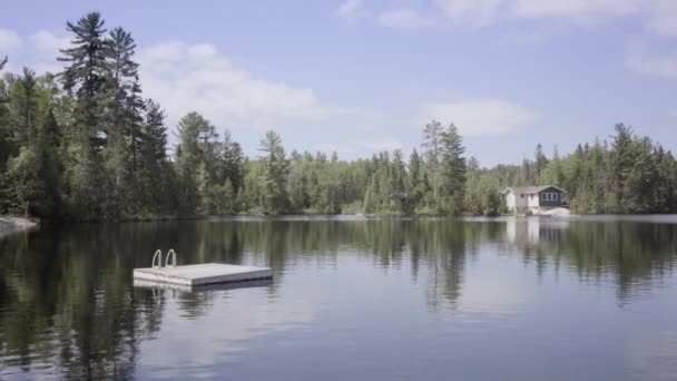 Ontário Lago Rural Verão — Vídeo de Stock