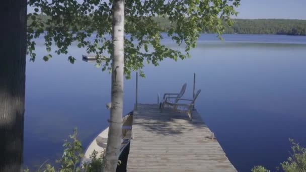 Ontário Lago Rural Verão — Vídeo de Stock